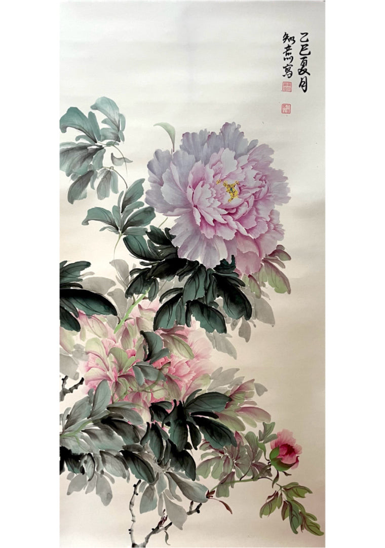 水墨国画】牡丹｜雍容端庄– 莱茵书店Rheinbook