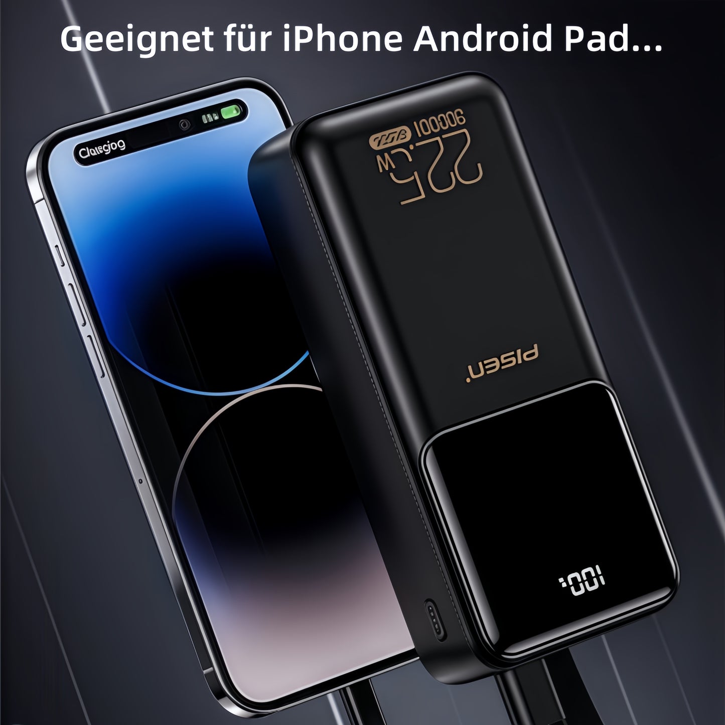 品胜30000mAh 22.5W超大容量充电宝